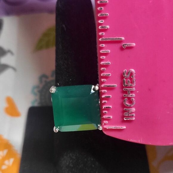 Verde Onyx Sterling Silver Ring - Picture 6 of 6